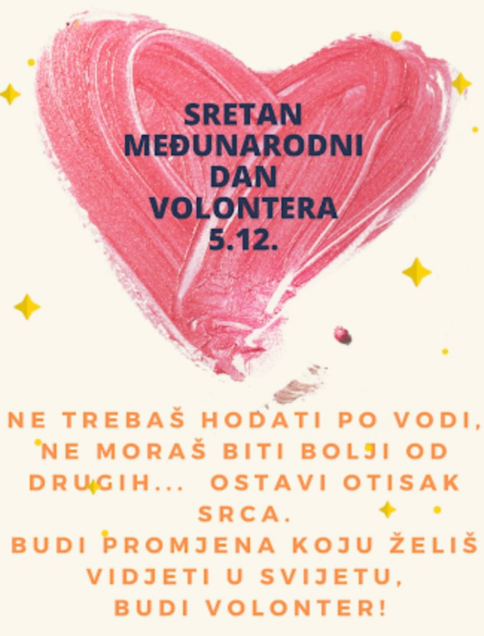 international volunteer day, međunarodni dan volontera